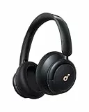 soundcore by Anker Q30 Bluetooth Kopfhörer, Hybrid Active Geräuschisolierung, Individuelle Modi, Hi-Res Sound, EQ in App, 40h Akku, bequemer Halt, Verbindung von 2 Geräten (Schwarz)