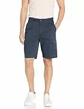 Amazon Essentials Herren 25 cm lange Classic-Fit-Cargoshort (erhältlich in Big & Tall), Dunkles Marineblau, 34W