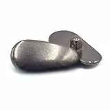 Nasenpads Titan - allergiefrei- zum Schrauben 14x7mm | 2 Stück (1 Paar)