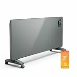 Klarstein Bansin Smart 2500 Konvektor-Heizung - 2500W, App-Steuerung, Wand- & Standmontage, X-Shape Heizelement, Überhitzungsschutz, IP24, Elektroheizung für Wohnräume & Wintergärten