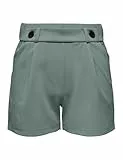 JdY Damen Jdygeggo JRS Noos Shorts, Chinois Green/Detail:Black Button, L EU