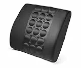 Lifenaxx Ergonomisches Rückenkissen LX-022 – Premium Memory-Schaum Lendenkissen für Büro, Auto&Zuhause, unterstützt aufrechte Haltung, reduziert Rückenschmerzen&Ermüdung, Abnehmbarer waschbarer Bezug
