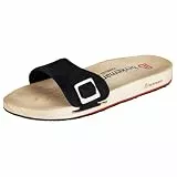 Berkemann Unisex-Erwachsene Berkilette Pantoletten, Schwarz (Schwarz), 44 EU (9.5 UK)