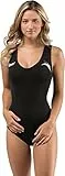 Cressi Damen DEA Swimming Wetsuit Neopren Badeanzug 1mm Neoprenanzug, Schwarz, M/3