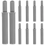 Lurrose 10 Stück Teiliges Mülltonnen Dämpfer mit Geräuschreduzierendem Soft Close Mechanismus für Outdoor Mülleimer Einfache Montage Langlebige Geräuschkontrolle für