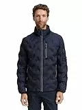 TOM TAILOR Herren Hybrid Steppjacke mit verstaubarer Kapuze