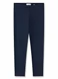 Sanetta Mädchen-Leggings Blau | Hochwertige und elastische Leggings aus Bio-Baumwolle für Mädchen. Leggings mit elastischem Bund | Kinder Bekleidung