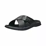 bugatti man Herren Slipper, Männer Slipper, Mokassins,Freizeit,Slip-ons,freitzeitschuhe,offener einschlupf,maennlich,Men's,Black (1000),42 EU/EU UK