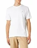 Marc OߴPolo Herren T-Shirt aus Bio-Baumwolle mit Rundhalsausschnitt, Weiß (White), M