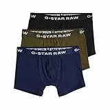 G-Star Herren Boxer Shorts 3 Pack Multiple, Mehrfarben (dk Black/Imperial Blue/Shadow Olive D23774-D516-G163), L