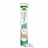 SUNLIFE Magnesium + B-Komplex Brausetabletten - 1x17 Stück - Muskeln & Nerven Nahrungsergänzungsmittel mit Vitamin C & E - 400mg Magnesium pro Tagesdosis - Orangen-Grapefruit Geschmack
