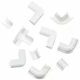 Cablefix 3200-2 Inofix Verbindungen Eck-und T-Stücke für 2200 Kanal, weiß