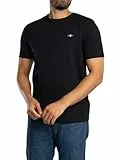 Gant Herren Printed Archive Shield Tshirt, Schwarz, M EU