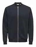 Only & Sons Herren Jacke ONSCERES REG Zip Bomber Regular Fit, Größe:L, Farbe:22034247 Black