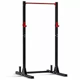 Ultrasport Fitness Power Rack Tower I Freistehendes Squat Rack mit Klimmzugstange I Langhantel Powerrack I Kraftturm I Fitnessturm für Zuhause I Gym Cage mit verstellbaren J-Hooks bis 200 KG
