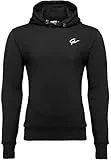 Gorilla Wear Nelson Hoodie - schwarz - Kapuze Pulli Bodybuilding Fitness Herren, 4XL