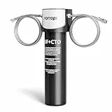 Vortopt Untertisch Wasserfiltersystem- 0,01 μm Wasserfilter, NSF/ANSI 42 Zertifiziertes Wasserfiltersystem, 70K Liter Wasserfilter Reduziert Blei, Chlor, Schlechten Geschmack und Geruch, Q5-UF