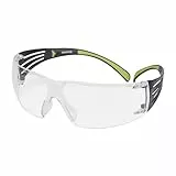 3M SecureFit Schutzbrille SF401AF, klar – Arbeitsschutzbrille mit Anti-Fog- & Anti-Scratch-Beschichtung – Wirkungsvoller UV-Schutz