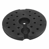 Ciieeo Tischlampenfuß mit Gewichteter Kunststoff Basis Robuster Lampenfuß für Stehlampen Abgerundeter Sockel für Langlebige und Stabile Tischleuchten