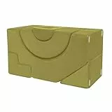 MeMoreCool Sofa aus Schaumstoff, Ausklappbares Kinderzimmermöbel mit Sitz- und Liegefunktion, Weiches Mini Sofa mit abnehmbarem Bezug