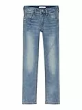 NAME IT Jungen Nkmtheo Xslim Swe Jeans 3113-th Noos Hose, Light Blue Denim, 140 EU