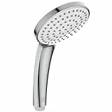 Ideal Standard – Idealrain aerosolarme 1-Funktionshandbrause, wassersparender Duschkopf für unvergleichliche Duschmomente, EasyClean-Düsen, Ø 10 cm, Chrom