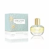 Elie Saab Girl of Now 30 ml – Eau de Parfum für Frauen – Blumiger Gourmand-Duft – Süchtig Machende Noten von Mandel, Orangenblüte und Patschuli – Transparenter Glasflakon
