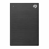 Seagate One Touch 2TB tragbare externe Festplatte, Hardwareverschlüsselung mit Kennwortzugriff, PC, Notebook & Mac, Xbox One & Series, PS4, PS5, USB 3.0, Space Gray, Rescue Service, STKY2000404