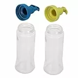 Cabilock 1 Satz Kategorie Glasflasche Sprüher Stecker Sirup Deckel Saftflaschen Ölsprühflasche Ölflasche Für Die Küche Spender Sinnesflaschen Ölkaraffe Bio-olivenöl Trüffelöl Blue Pp 2st