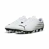 PUMA Herren Attacanto Ii Fg/Ag Fussballschuh, Weiß Schwarz, 43 EU