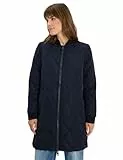 CECIL Damen 1005376 Langer Stepp-Blouson, Dark Navy Blue, M