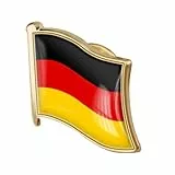 Holibanna Anzugbrosche Deutsche Flagge Brosche Metall Revers Pin wedeln Deutschland Flagge Pin ?nner Anzug Brosche Brosche Pin Für Rucks?