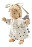 Sterntaler Spielpuppe zum Aufhängen, Schutzengel mit Halstuch, Motivdruck Sternzeichen Waage, Geschenk Idee für Jungen und Mädchen