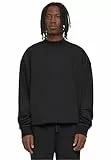 Urban Classics Herren Sweatshirt Light Terry Crew, lässiger Pullover für Männer, Rundhalsausschnitt, Oversized Fit