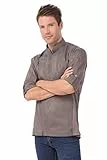 Chef Works Herren Bclz008gpgl Kochjacke, Graphitgrau, L EU