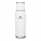 Stanley Adventure To-Go Thermosflasche 1.0L - 25 Stunden Heiß - 27 Stunden Kalt - Auslaufsicher - Isolierter Deckel - Doppelwandige Vakuumisolierung - BPA Frei - Polar