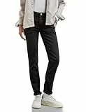 Street One Damen Slim Jeans Style Jane, Deep Black Wash, 27W / 30L