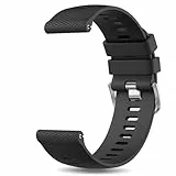 Vancle 22mm Armband, Weich Silikon Uhrenarmband 22mm für Smartwatch