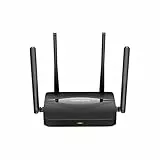Mercusys MR25BE WiFi 7 WLAN Router Dualband BE3600, OpenVPN/L2TP/IPSec/WireGuard, 4×Gbit-Port, WPA3, Kindersicherung, OpenWRT, MLO, 𝐮𝐧𝐭𝐞𝐫𝐬𝐭ü𝐭𝐳𝐭 𝐰𝐞𝐝𝐞𝐫 𝐃𝐒𝐋 𝐧𝐨𝐜𝐡 𝐒𝐈𝐌-𝐊𝐚𝐫𝐭𝐞𝐧