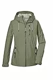 G.I.G.A. DX Damen Softshelljacke/Outdoorjacke mit Kapuze GS 74 WMN SFTSHLL JCKT, blasses oliv, 38, 43052-000
