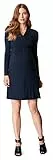 ESPRIT Maternity Damen Dress Nursing ls M84280 Umstandskleid, Blau (Blue (Night Blue 486) 486), 42 (Herstellergröße: XL)