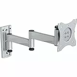 SpeaKa Professional Monitor-Wandhalterung SP-WMM-202 1 Display(s) 33,0 cm (13) - 76,2 cm (30) Silber Neigbar, Schwenk