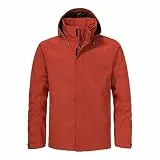 Schöffel Herren Jacket Gmund M, wind- und wasserdichte Regenjacke, atmungsaktive Outdoor Jacke, Wanderjacke mit verstaubarer Kapuze