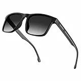Wrimen Polarisierte-Sonnenbrille-Herren-Damen-Sunglasses-Men-Woman-Sonnenbrillen-Klassische-Retro-UV400 Schutz-Rechteckig für Golf, Fahren, Angeln, Reisen & Outdoor-Sport,jjh