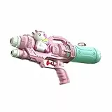 Generic Water Soaker mit 500ml Fassungsvermögen Tragbares Schwimmbadspielzeug für Kinder Und Erwachsene Langlebige Wasserpistole Multifunktionales was, Rosa Einhorn