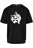 STARTER BLACK LABEL Herren Starter Shooting Star Oversize Tee Black, XL