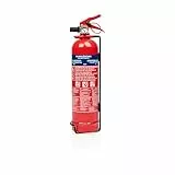 Smartwares Pulverlöscher – 1 kg – für ABC Brände – mit Halterung – FEX-18116