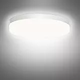 Ouyulong LED Deckenleuchte Rund, 36W 6500K 4250LM Deckenlampe Led, für Wohnzimmer, Schlafzimmer, Küche, Flur, Balkon, Esszimmer, Warmweißes Led Deckenleuchte Flach,Ø 23cm