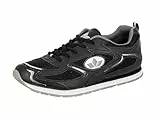 Lico NELSON Herren Fitnessschuhe, Schwarz/ Grau, 37 EU