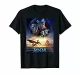 20th Century Fox Avatar: The Way of Water Movie Poster T-Shirt, Unisex Erwachsene, Schwarz, Klein, Kurzarm, T-Shirt